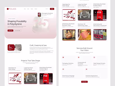 POLIÉS Website Redesign