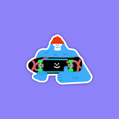 "Back to school" stickers.