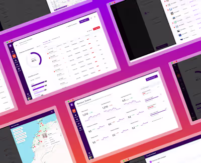 RetailScan - UI design for a POS tracking software. 