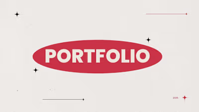 PORTFOLIO - PRESENTATION DESIGNER