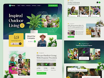 Gardening & Landscaping Website – Design & Development