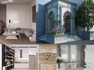 Exterior & Interior 3D Modeling