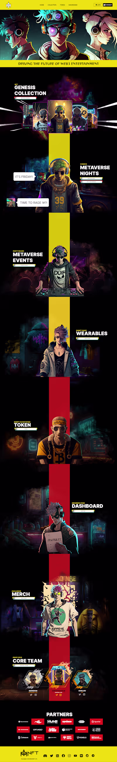 MultiNFT | Figma Design to Wordpress + Elementor Pro