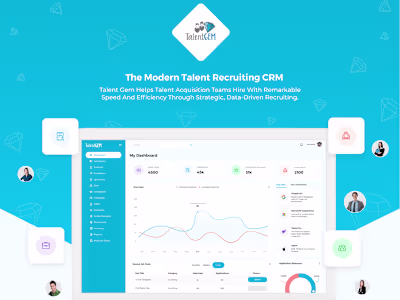 Talent Gem - UX/UI CRM Design