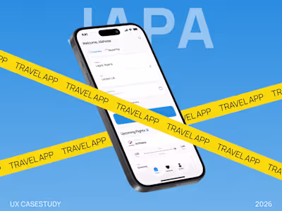 Japa: Travel & Memory-Keeping App Design