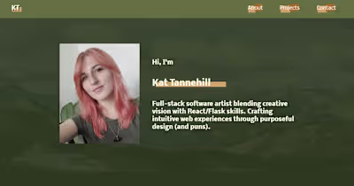 Personal Portfolio Website Development