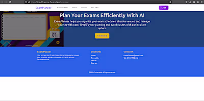 AI Powerd Time Table Planner