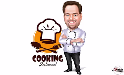 I will draw cartoon caricature for your events and business