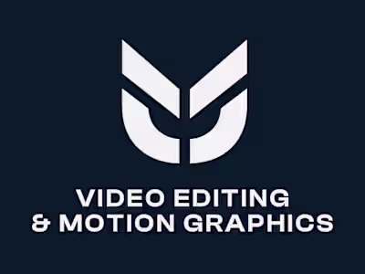 Video Editing & Motion Graphics