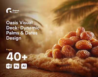 Oasis Visual Deck: Dynamic Palms & Dates Design