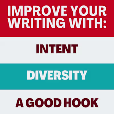 Three tips for improving your writing 