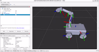 ROS 2 Mobile Manipulator Development