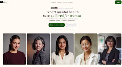  Mira Therapy Platform- Framer Website