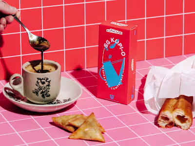 Playful Identity for a Local Coffee Brand