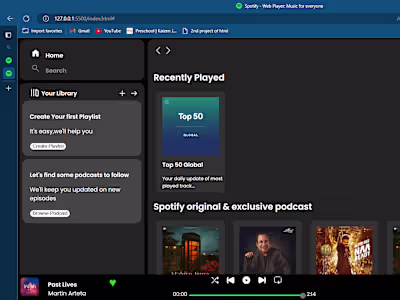 Spotify Clone
