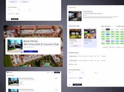 JLS Golf - Booking Platform