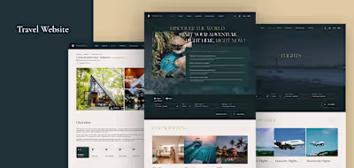 UTravel Website ReDesign
