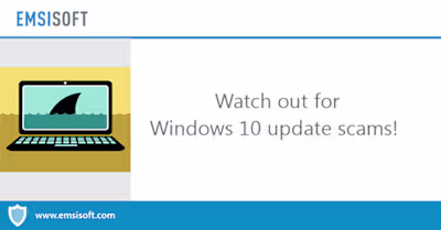 Beware! That Windows 10 update message could be ransomware in d…