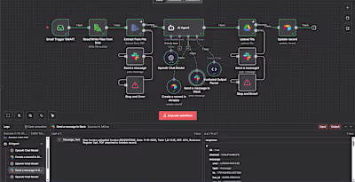 Smart Invoice AI Agent with n8n