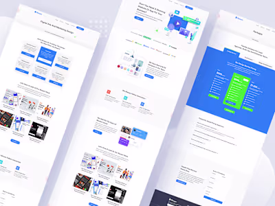 Bleeps - Creative Agency Website 