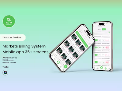 UI Visual Design Full project 35+ screens :: Behance