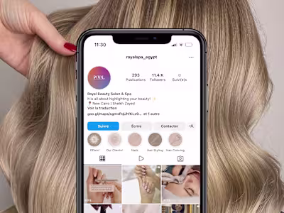 Royal Beauty Salon | Social Media and PR