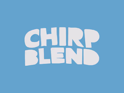 ChirpBlend - Birds food - Logo Brand and Packaging