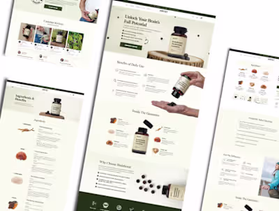 Custom Shopify Development - HRVST