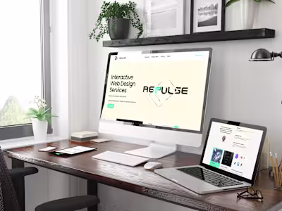 Repulse Studio Productized Service Framer Site