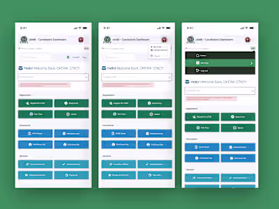 Student Exam Portal UX/UI Redesign – UX Case Study