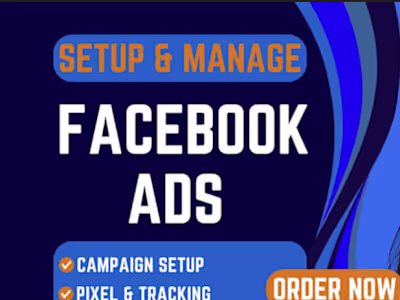 I will setup and manage Facebook ads meta fb ad campaign ads