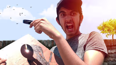 Trying to Draw with SUNLIGHT | Saksham Artwork | - YouTube