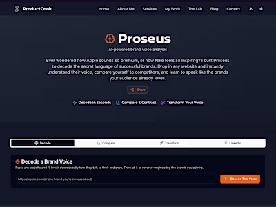 AI-powered brand voice analysis