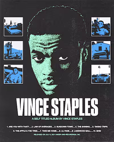 Vince Staples Album Poster