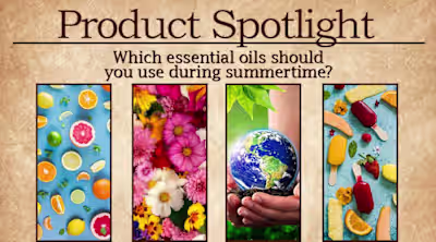 Summer Essential Oils Promotion for Amrita