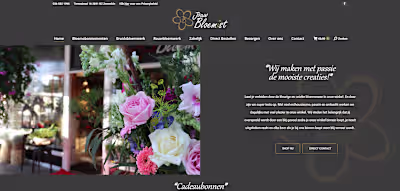 Your Bloemist Rebranding and Webshop Development