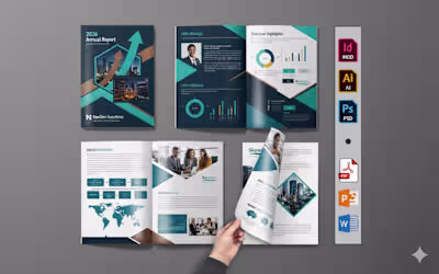 I specialize in brochures, booklets,