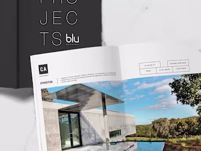 blu bathworks - print design, packaging, photoshop, 3d models.