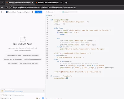 Patient Data Organizer & Logic
A