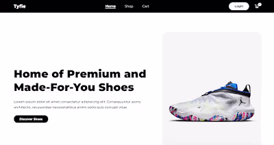 Tyfie - eCommerce Web App