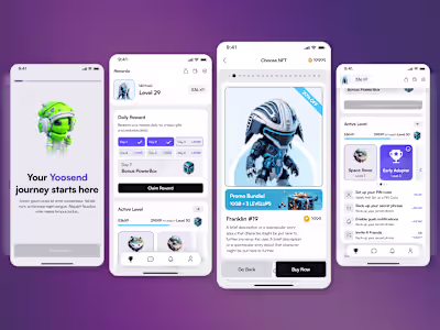 Yoosend (Mobile App Design)