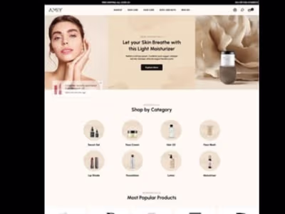 SHOPIFY WEBSITE DESIGN