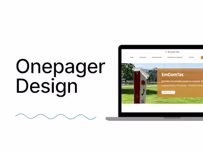 Onepager Design - public safety

