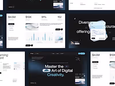 AI Edtech Web Design Solution 