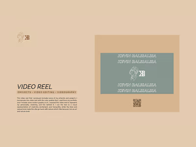 KBB VISUALS - VIDEO REEL