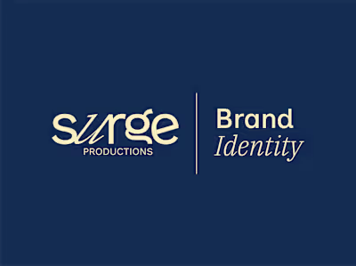 Surge Productions Brand Identity Revamp