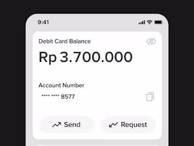 Financing Mobile App - Interactions

Digits