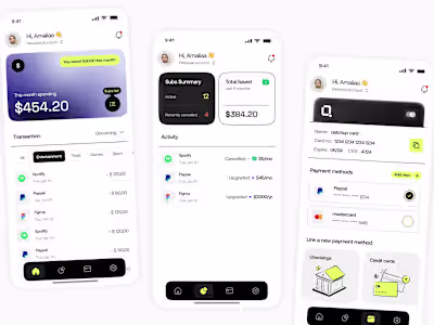 Subs management app