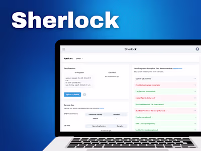 Sherlock | SaaS application