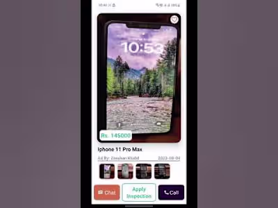 React Native Mobile App | SPIS: Smart Phone Inspection and Sell…